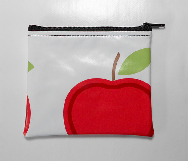 Täschchen (10,5 x 11,5) Apfel rot